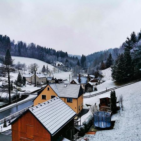 Ferienwohnung Tiede Marienberg Buitenkant foto