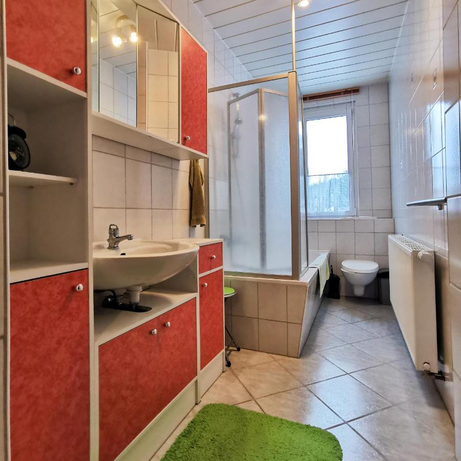 Ferienwohnung Tiede Marienberg Buitenkant foto