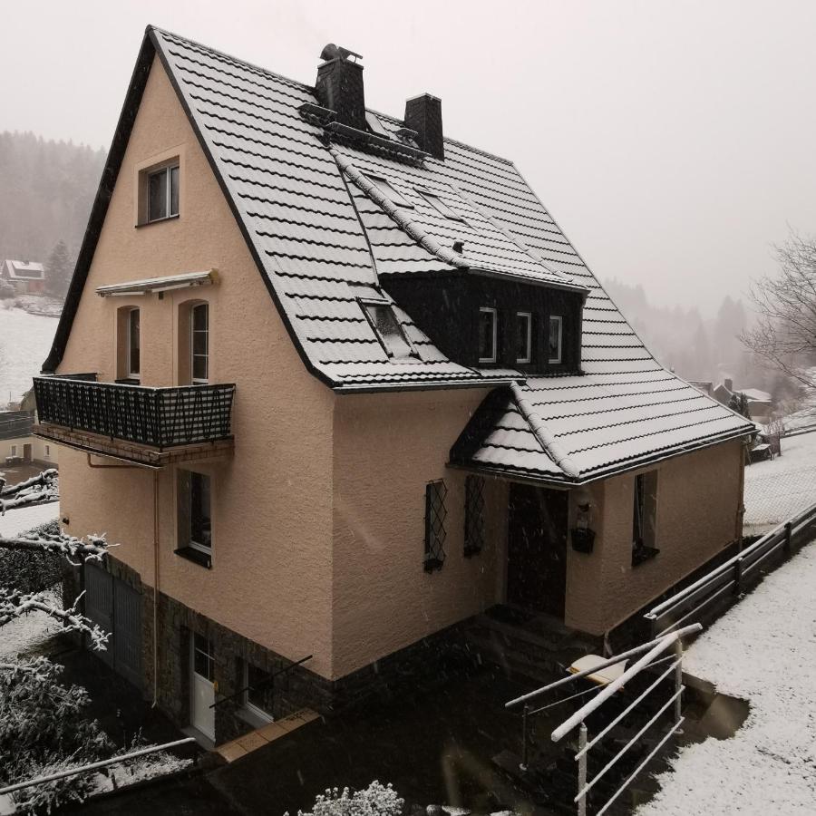 Ferienwohnung Tiede Marienberg Buitenkant foto