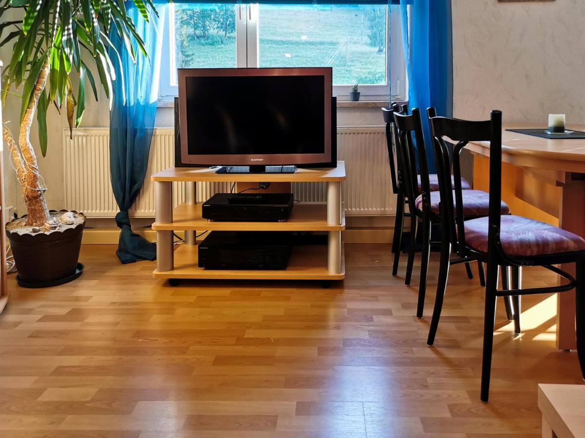 Ferienwohnung Tiede Marienberg Buitenkant foto