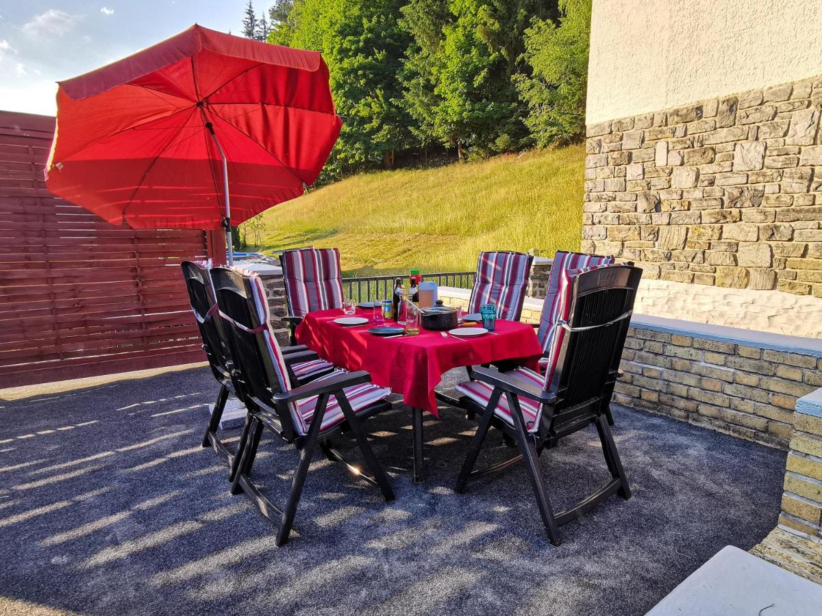 Ferienwohnung Tiede Marienberg Buitenkant foto