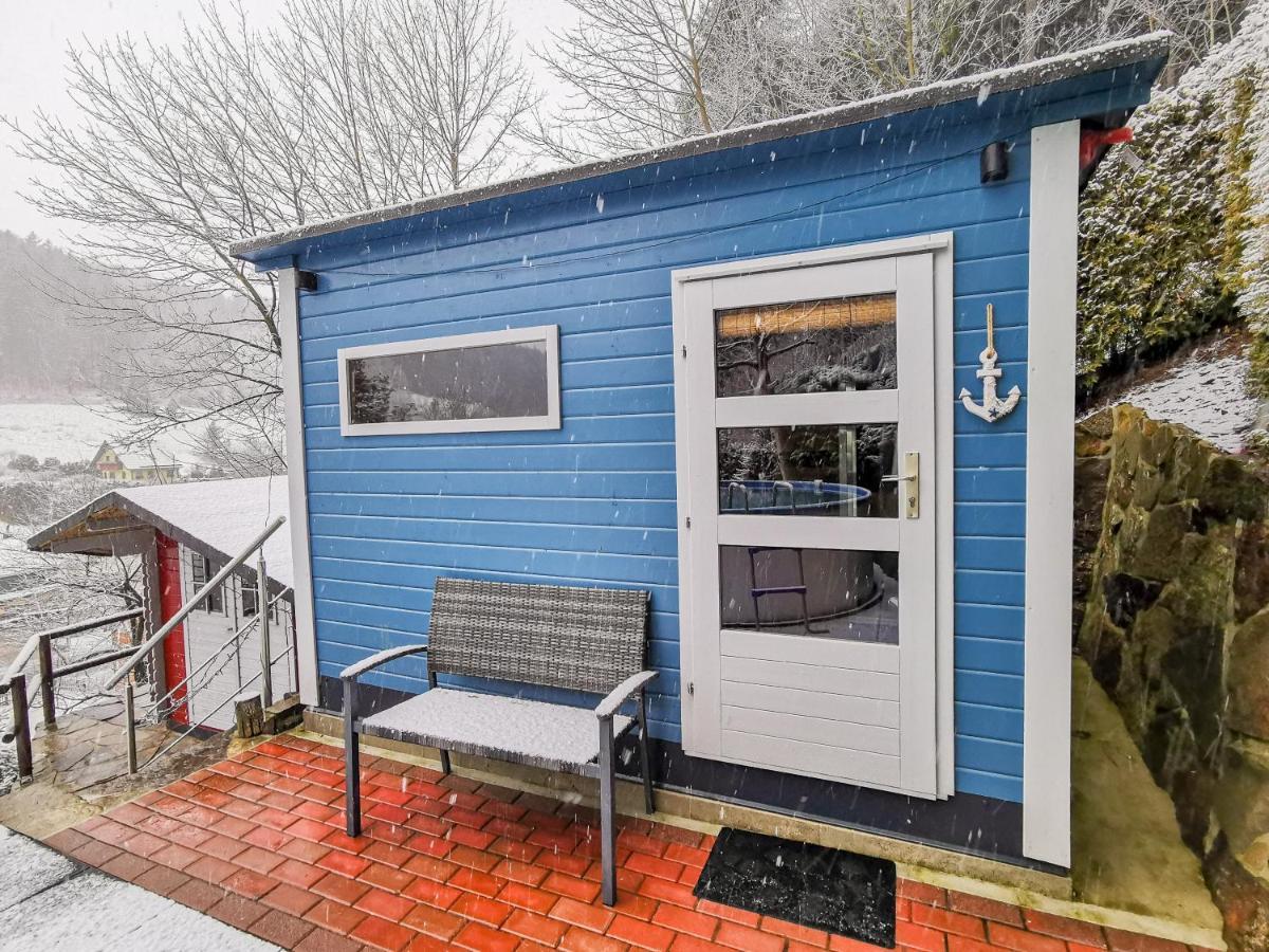 Ferienwohnung Tiede Marienberg Buitenkant foto