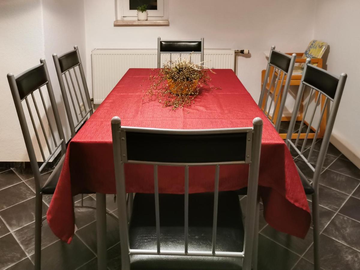 Ferienwohnung Tiede Marienberg Buitenkant foto